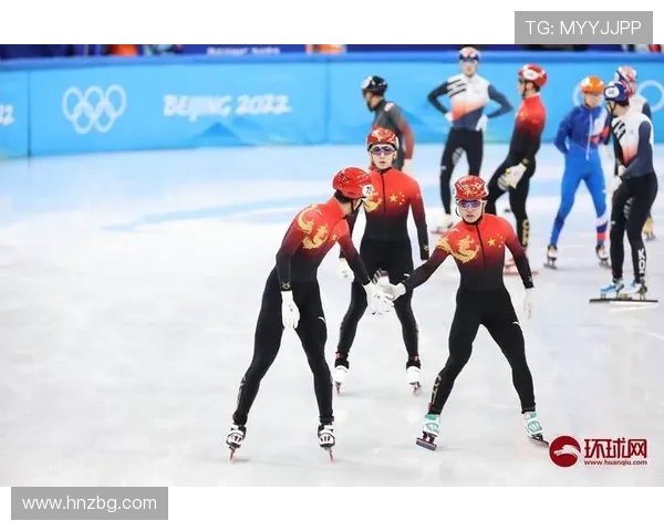 中国短道速滑队男子接力获第五名